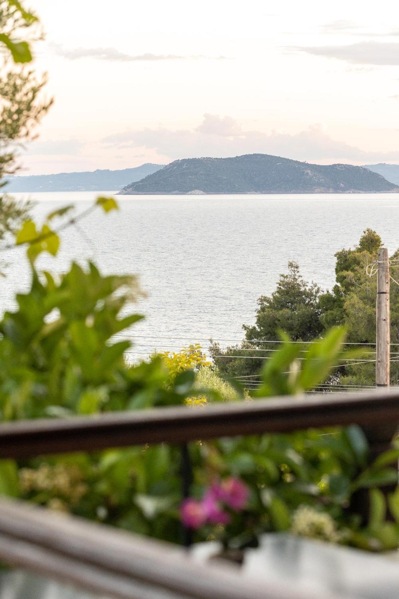 Апартаменты House Panorama Sea View Неос-Мармарас Экстерьер фото