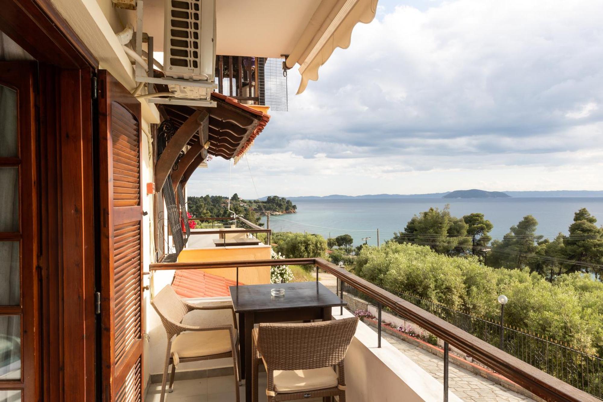 Апартаменты House Panorama Sea View Неос-Мармарас Экстерьер фото